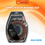 Car Kit Amplifier Amp Audio Sound Speaker Woofer Cable Wire + Power Line Suit 1500/2000watt