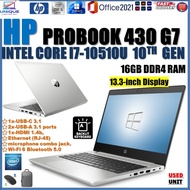 HP PROBOOK 440 -G7-G8-G9  430 G7- G8-G9  intel CORE i5  - i7   16GB Ram DDR4  512GB SSD  13.3” INCH 