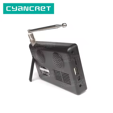 LEADSTAR Pocket TV D5 5 Inch DVB-T2 ATSC ISDB-T TDT Digital and Analog Mini Small Car Television Por