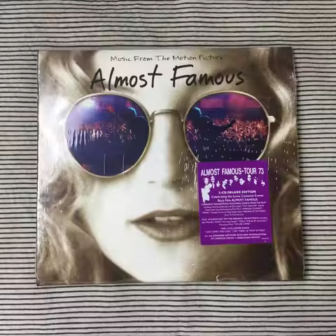 CD Almost Famous Soundtrack 2CD Cameron Crowe's 1970s Rock n Roll Audio Chronicle Double CD Album Re