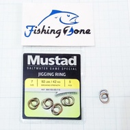 Mustad JIGGING Ring MA105-SS Size 7 (BS 92Lb/ 42Kg) 5 pcs