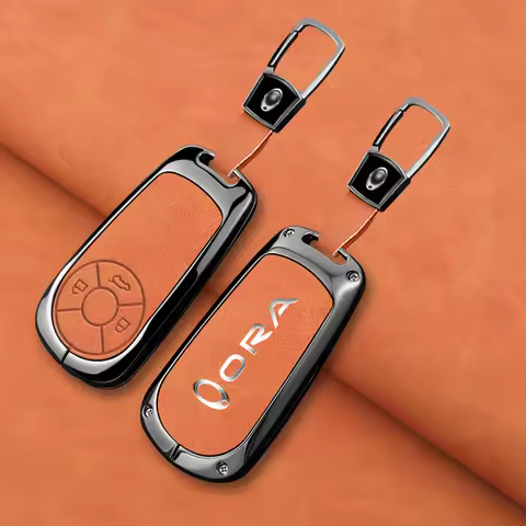 Car Key Case Cover Shell Bag For The GWM HAVAL H6 M6 ORA Good Cat White Cat IQ Car-Styling Holder Sh