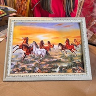 Photo Frame 8 Horse Views Home Decoration Shop Gift Souvenir Retirement Give As Gifts For Various Oc