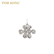 POH KONG 375/9K White Gold Assorted Ruyi Pendant Gold Charm