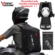 28L Motorcycle Backpack Waterproof Outdoor Sports Riding Helmet Locomotive Backpack Business Travel 