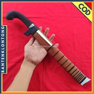CODgolok sembelih baja kikir khas banten gagang kecapi bahan kikir golok kikir kihkir siap pakai