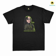 BEARSTIX - BILLIE EILISH T-SHIRT - HAPPY THAN EVER T-SHIRT - BAD GUY CLOTHES - GRAPHIC STREETWEAR T-