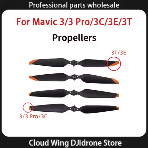 Original Propellers for Mavic 3/3 Pro/3C/3T/3E Quick Release Blade Props for Mavic 3 Replacement Acc