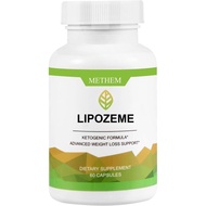 Lipo-zem Capsules, Supplement for Energy, Vitality and Wellness Support, 100% Natural, Vegan Non-GMO