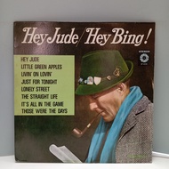 #AA124-28 LP TERPAKAI [ BING CROSBY WITH THE JIMMY BOWEN ORCHESTRA AND CHORUS - HEY JUDE / HEY BING 