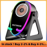 Wireless Charging Speaker Phone Holder 15 Watt Fast Charging, Bluetooth 5.3, Ambient Light Support f
