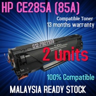2 Units CE285A Compatible Toner  M1210 M1214nfh P 1100 1102 1102W Pro M 1130 1132 1210