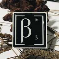 Miniatur Sound Logo BETA3 Stiker Emblem Lentur 3D