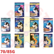 Felix Adult Cat Wet Pouch 70g / Makanan Basah Kucing