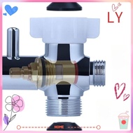 LY Tee Connector, T Type Copper Adapter, Durable Bidet Attachment Bathroom Toilet