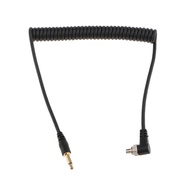 [whfashionkk] Mini (3.5mm) to Male PC  Sync Cord for  580EXII 7D 5DII 50D 40D /   Camera