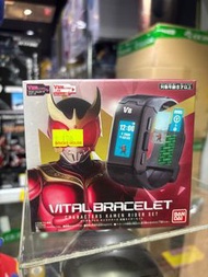 （旺角家樂坊9樓門市現貨）全新  Bandai Kamen Rider Vital Bracelet Ver. & Kuuga Dim Card IM tE 人假面騎士 育成手環運動手錶