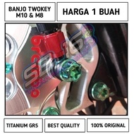 Banjo M8 & M10 TWOKEY TITANIUM GR5