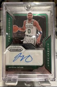 NBA Prizm 球員卡 塞爾提克 Jason Tatum 簽名卡