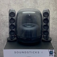 澄橘 Harman Kardon SoundSticks 4 藍芽 2.1聲道多媒體水母喇叭《二手交換買賣》A76725