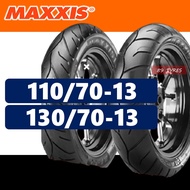 ยางมอเตอร์ไซค์ MAXXIS ยางหน้า 110/70-13  ยางหลัง 130/70-13 สําหรับ YAMAHA N-MAX (ราคาต่อ1เส้น)