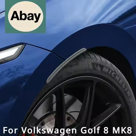 Fit 4pcs Modified for Volkswagen Golf 8 MK8 2021 2022 2023 Accessories Sports Kit Decorative Sticker