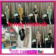 borong pyjamas set baju viral / set baju tidur