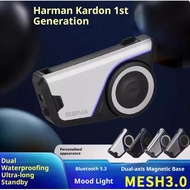 SENA 60S motorcycle helmet Bluetooth headphones waterproof Harman Kardon magnetic base headphones in