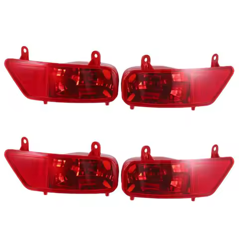 2X Car Rear Bumper Fog Lights Reflective Lights For 3008 2009 2010 2011 2012 2013 2014 2015 5.0 2 R