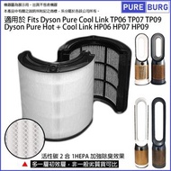 旺角實店銷售 台灣 PureBurg 淨博 空氣清新機替換HEPA活性碳濾網 (Dyson適用 Pure Cool Link TP06 TP07 TP09 Hot + Cool Link HP06 HP07 HP09)