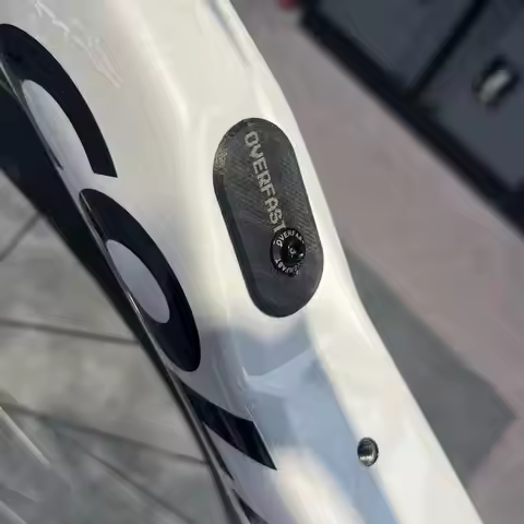 Colnago Y1RS Road Bike Water Bottle Cage Upgraded with OVERFAST Carbon Fiber Battery Compartment Cov