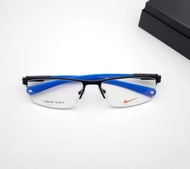 Frame kacamata minus pria sporty half frame 7484 grade original
