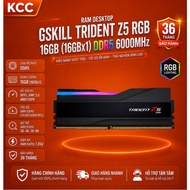 Ram Desktop Gskill Trident Z5 RGB 16GB (16GBx1) DDR5 6000Mhz (F5-6000J3636F16GX1-TZ5RK)