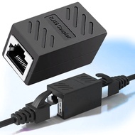 RJ45 Cat 5 Cat 6 Cat6a Coupler Extender Connector Ethernet Coupler Female To Female PC Hardware Adap