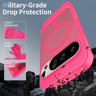 Suction pro Magnetic anti-scratch invisible case for mobile phones9pro Two-in-one stand pixel10Phone