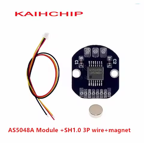 AS5048A Magnetic Encoder Module Magnetic induction angle measurement sensor module 14 bit high-preci