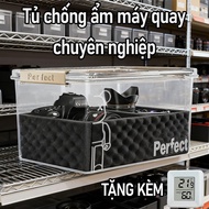 【BUY AND GET A FREE THERMOMETER 】Dedicated Moisture-Proof Box for Cameras, Lenses, Protects Photogra