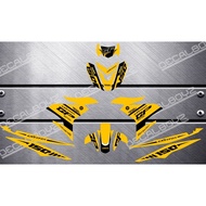 ∆ ◵ ❤ Decals, Sticker, Motorcycle Decals for Sniper 150,028,yellow exciter