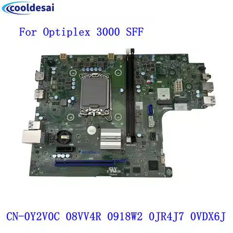 For Dell OptiPlex 3000 SFF Desktop Motherboard CN-0Y2V0C 08VV4R 0918W2 0JR4J7 0VDX6J LGA1700 Mainboa