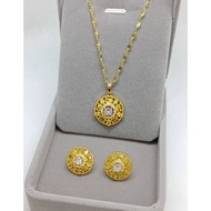 Jewelry Set for Women Elegant Jewelry Set Wedding Jewelry Set Crystal Pearl Pendant