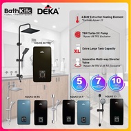 DEKA Aquas Series 88TRS 66RS 66P AQUAS 33 DC Inverter Pump Instant Heat Water Heater with Rainshower