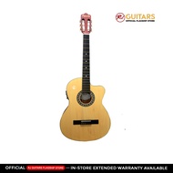 RJ Guitars Deluxe Manila Classical Nylon Acoustic Guitar