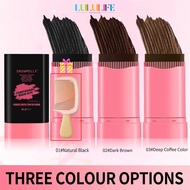 【gift】snowmolly Temporary Hair Dye Stick Full Cover Gray White Hair Non-damaging Natural Color Tone 