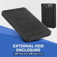 [Pay on Delivery] External HDD Enclosure 2.5 Inch USB Type A to USB Type C 3.1 - WTZ-27