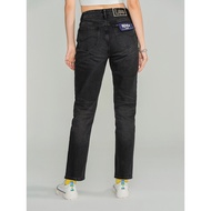 Lee Shopping Mall Same Style 101+422 Standard Straight Leg Black Jeans Women Trendy LWB1004223YS-372