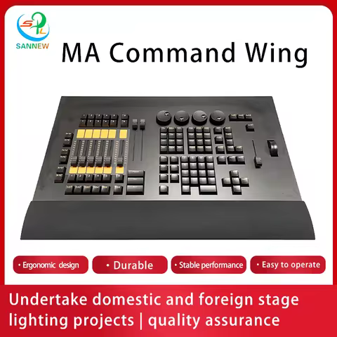 MA2 Command wing Console stage lights controller dmx512 dj lighting console With Flight Case For DJ 