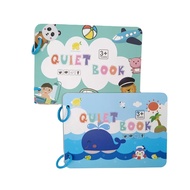 English Quiet Creativity Book Activity Toys for Kids Full of Wisdom Book DIY Busy Activity Book Velc
