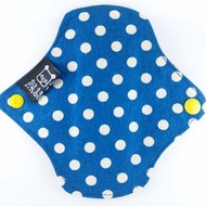 限量 藍 點點-無防水層-輕薄款 布護墊 環保手工 日常 護墊 襯裡