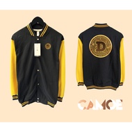 Dogecoin Cryptocurrency Varsity Baseball Jacket