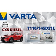 Car Battery Bateri Kereta Varta EFB T110 145D31L BATTERY - Start Stop Car Battery Mazda CX5 Diesel /